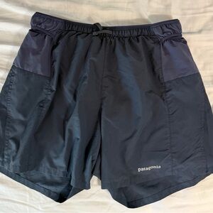 Patagonia Charcoal Gray Performance Shorts